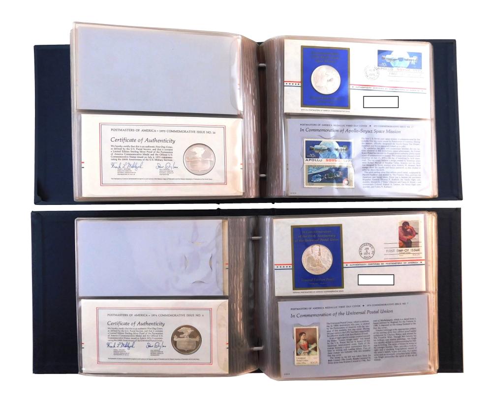 STERLING: FRANKLIN MINT POSTMASTERS