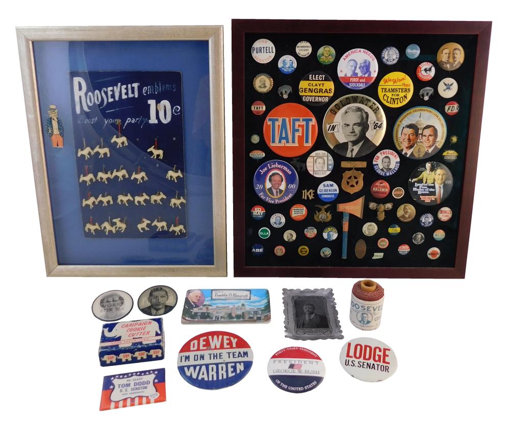 EPHEMERA AMERICAN CAMPAIGN MEMORABILIA 31d337