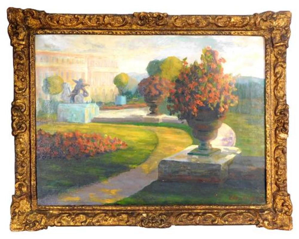 20TH C PAINTING DEPICTING PATHWAY 31d3bf
