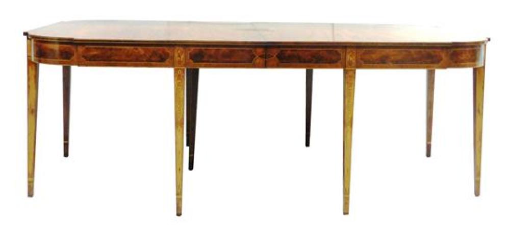 MARGOLIS DINING TABLE, STAMPED