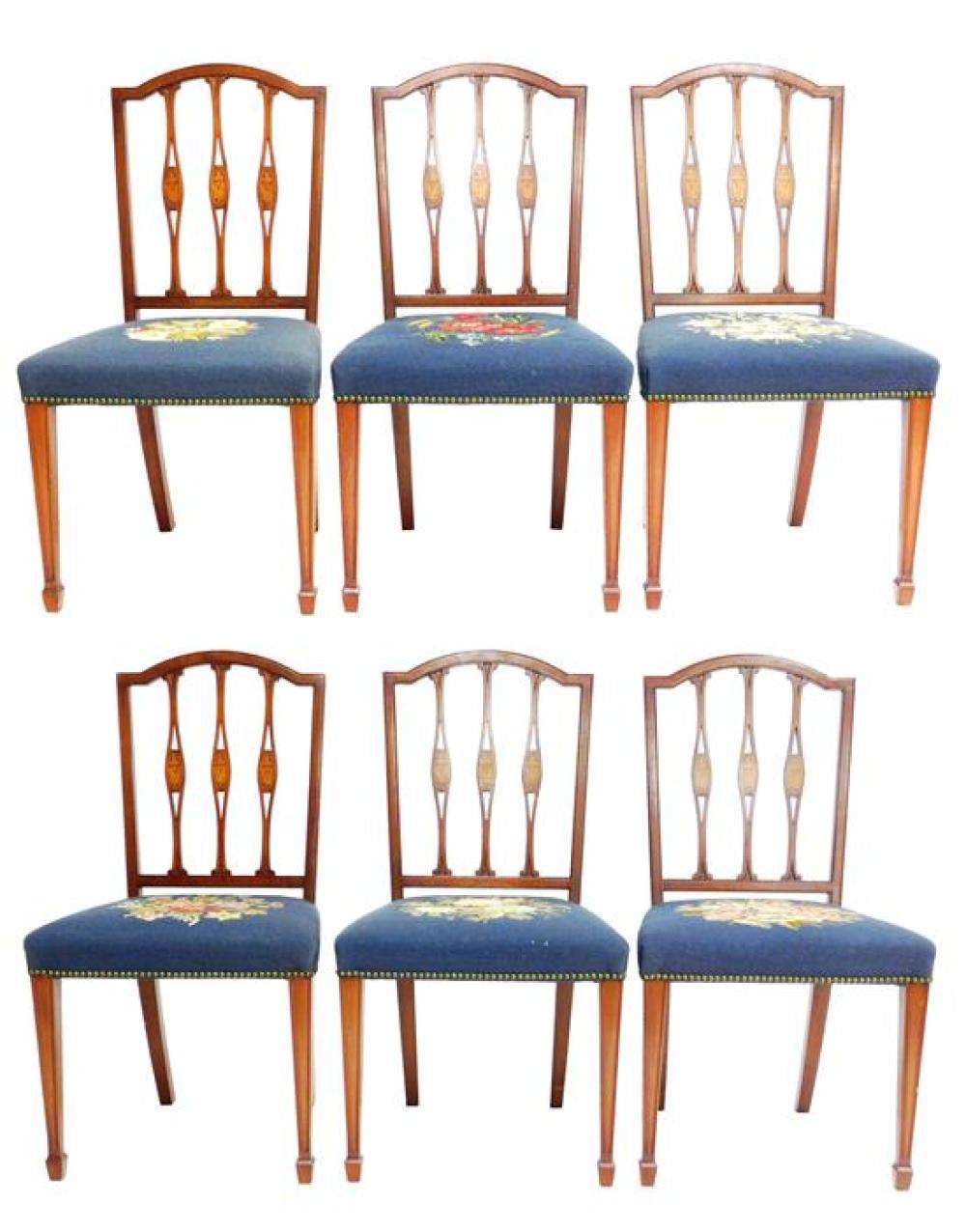 MARGOLIS, SET OF SIX DINING SIDE