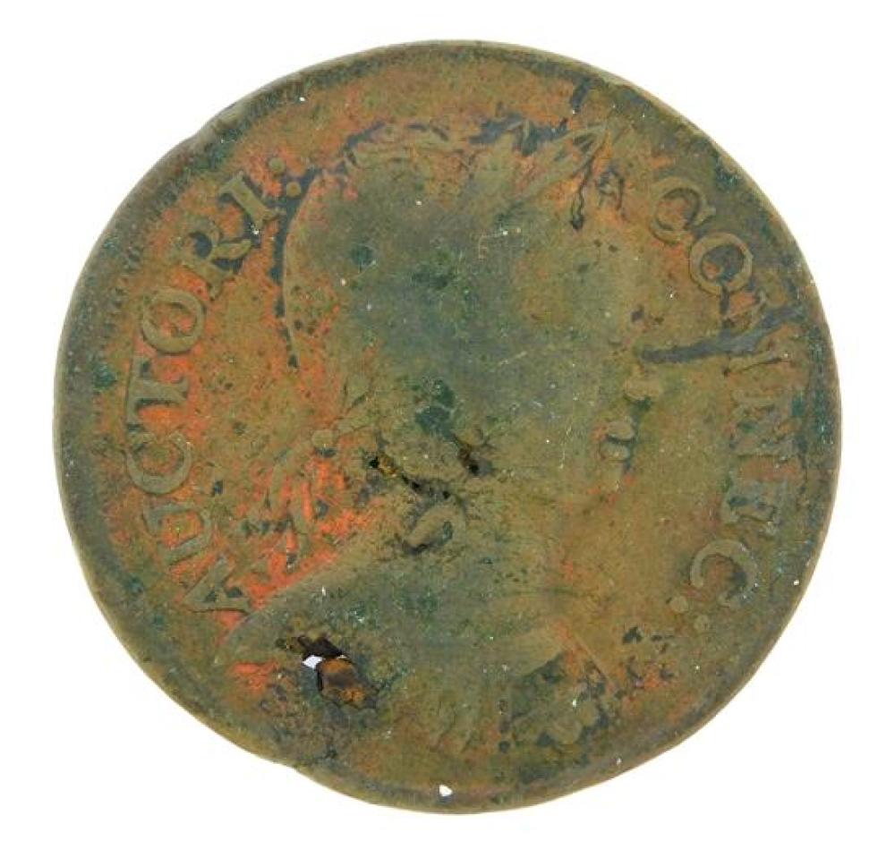 COIN: 1785 CONNECTICUT COPPER.