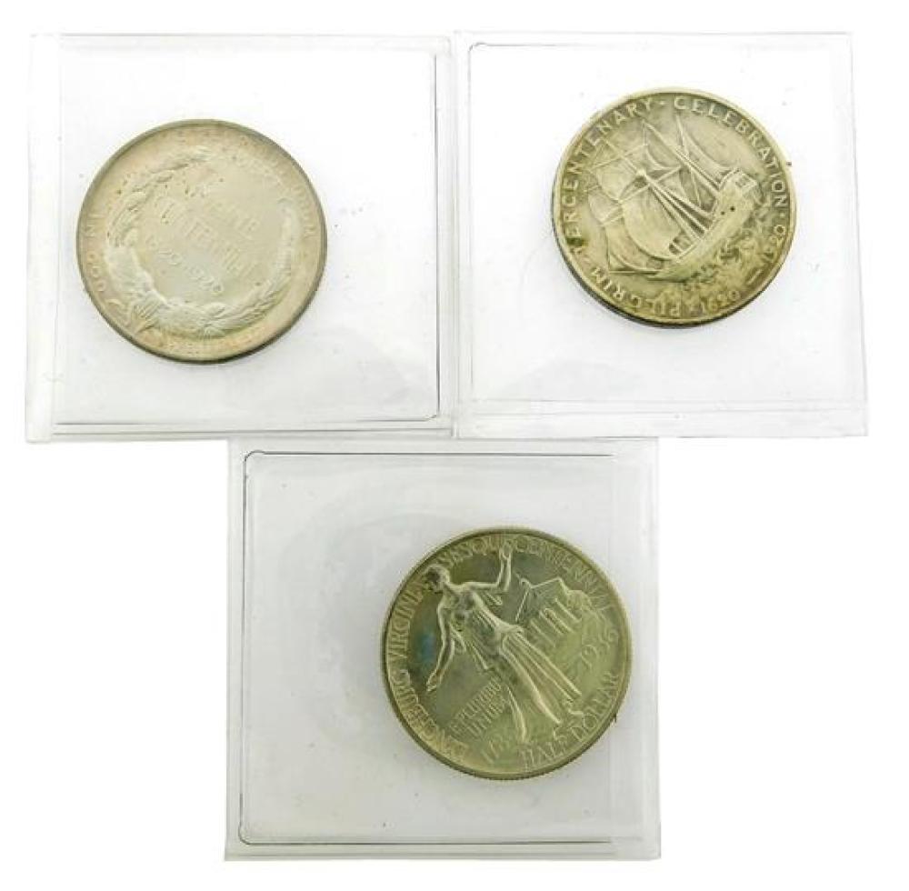 COINS: LOT OF THREE US CLASSIC