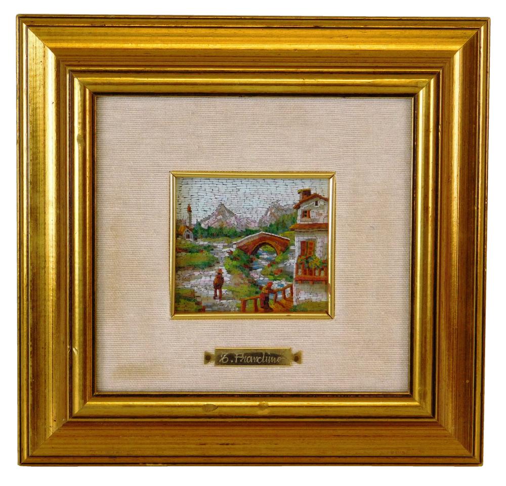 T FRANCHINO FRAMED MICRO MOSAIC  31d671