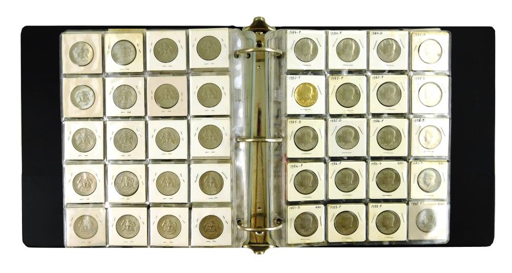 COINS BINDER LOT CONTAINING A 31d6e7