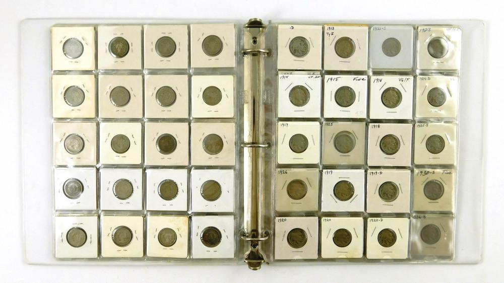 COINS BINDER WITH MIXED MOSTLY 31d6ed