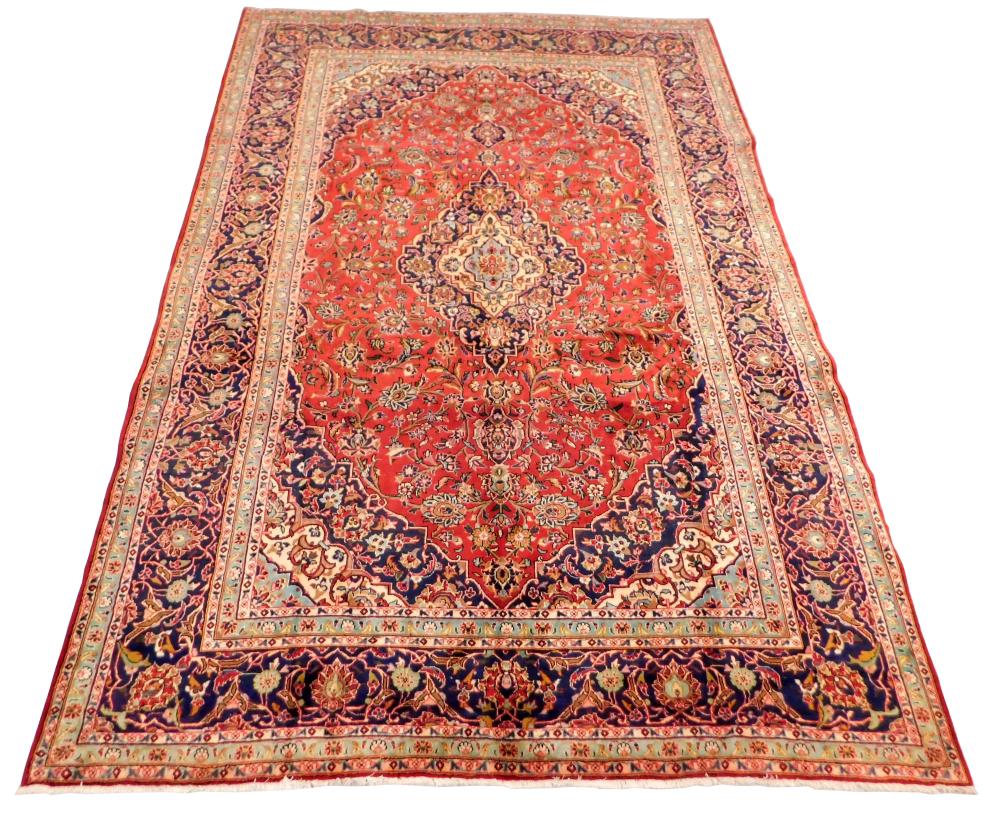 RUG SEMI ANTIQUE PERSIAN KASHAN  31d747