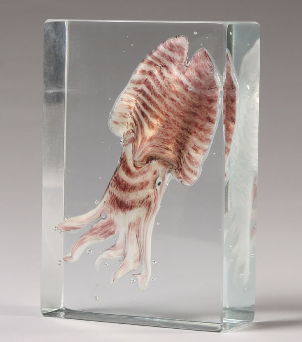 Cenedese Cuttlefish glass aquarium 4fbf4