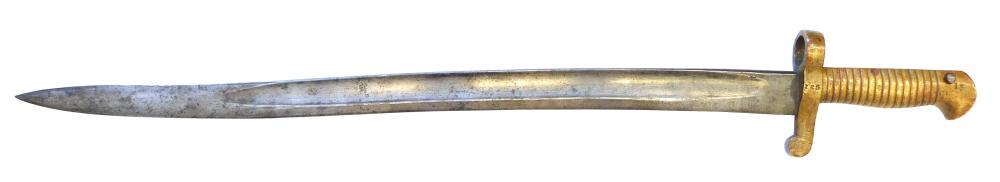 CIVIL WAR BRASS HANDLE SHARP S 31d797