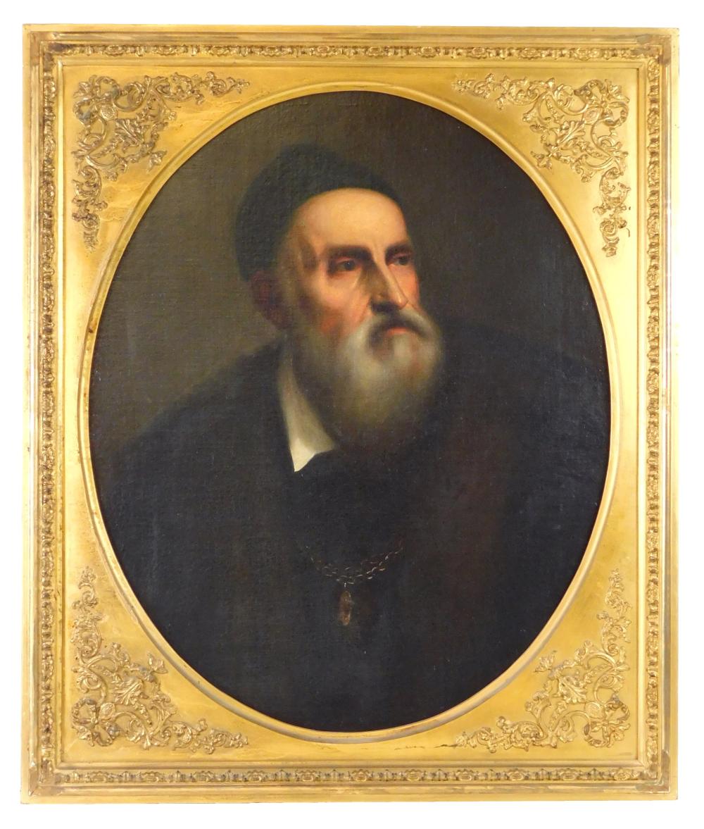 PORTRAIT OF GENTLEMAN WITH GREY BEARD,