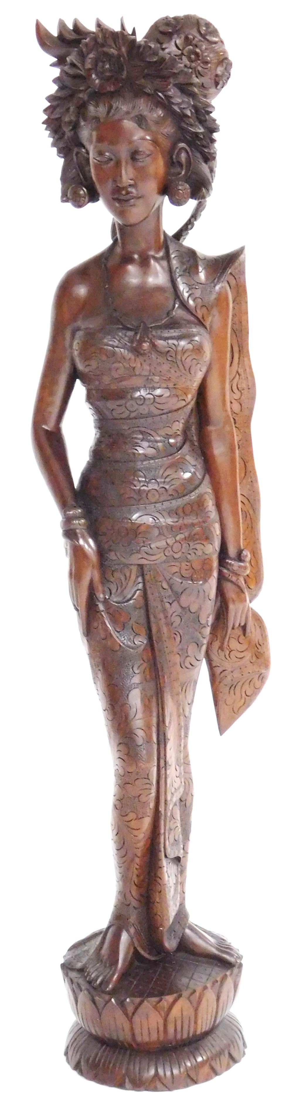 ASIAN: BALINESE CARVED SCULPTURE