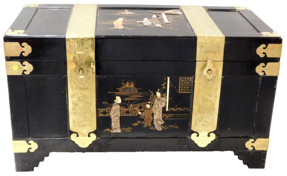 ASIAN ASIAN BLACK LACQUER STORAGE 31d7d9