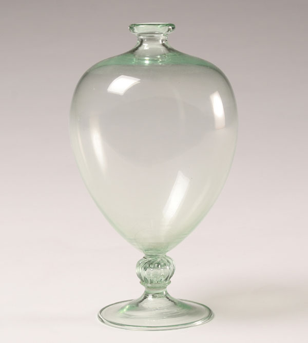 Venini Veronese Murano art glass vase.