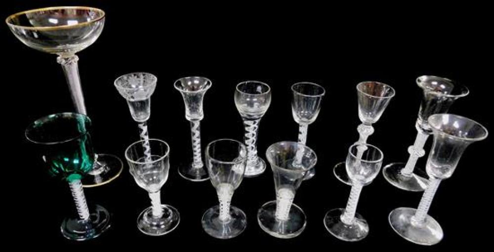 GLASS THIRTEEN BLOWN MOSTLY WINE 31d8e2