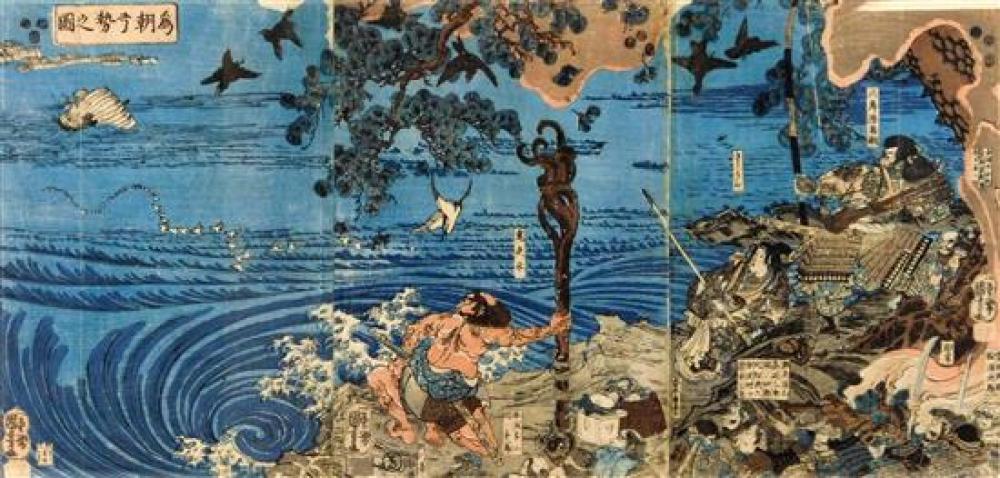 ASIAN UTAGAWA KUNIYOSHI JAPANESE 31d926