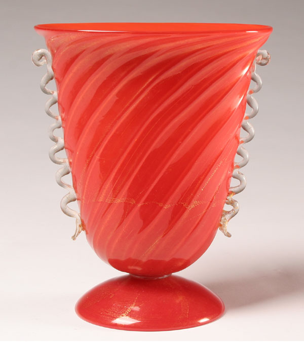 Seguso Vetri dArte vase, designed by