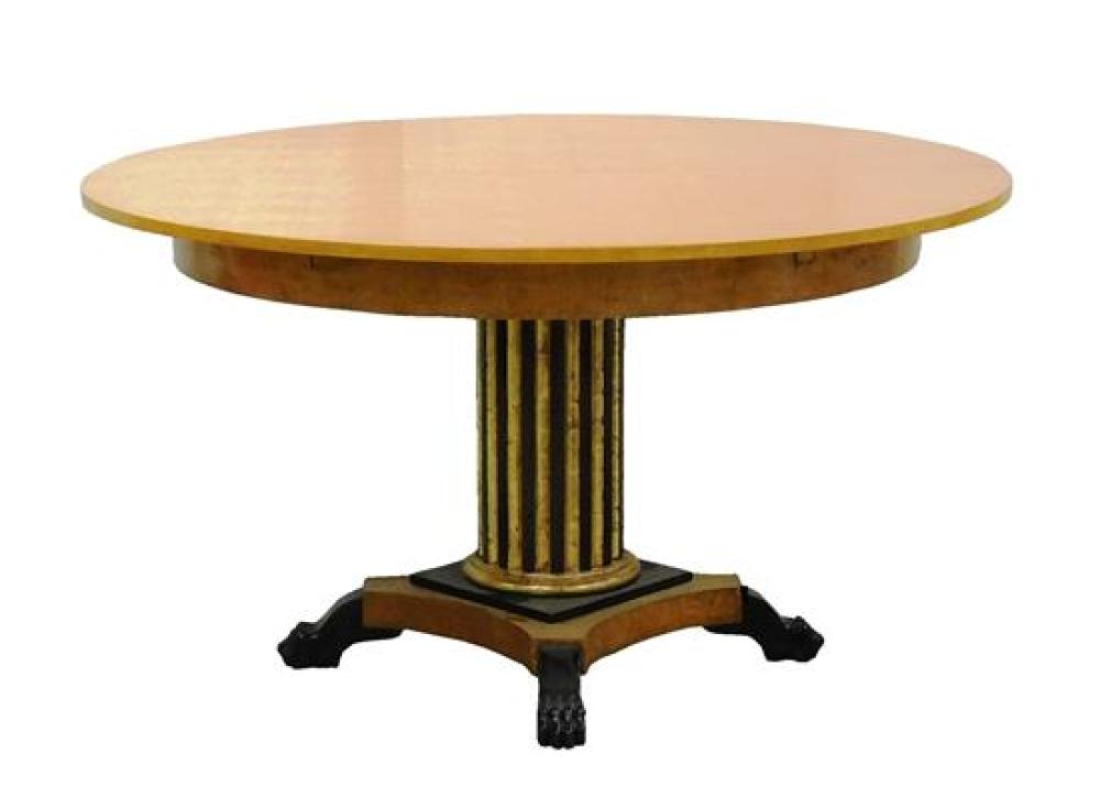 BIEDERMEIER DINING TABLE, 19TH