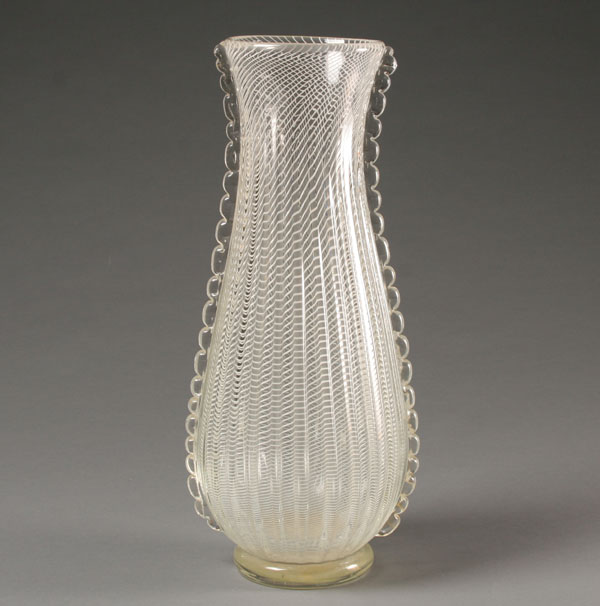 Aureliano Toso Filigrana vase,