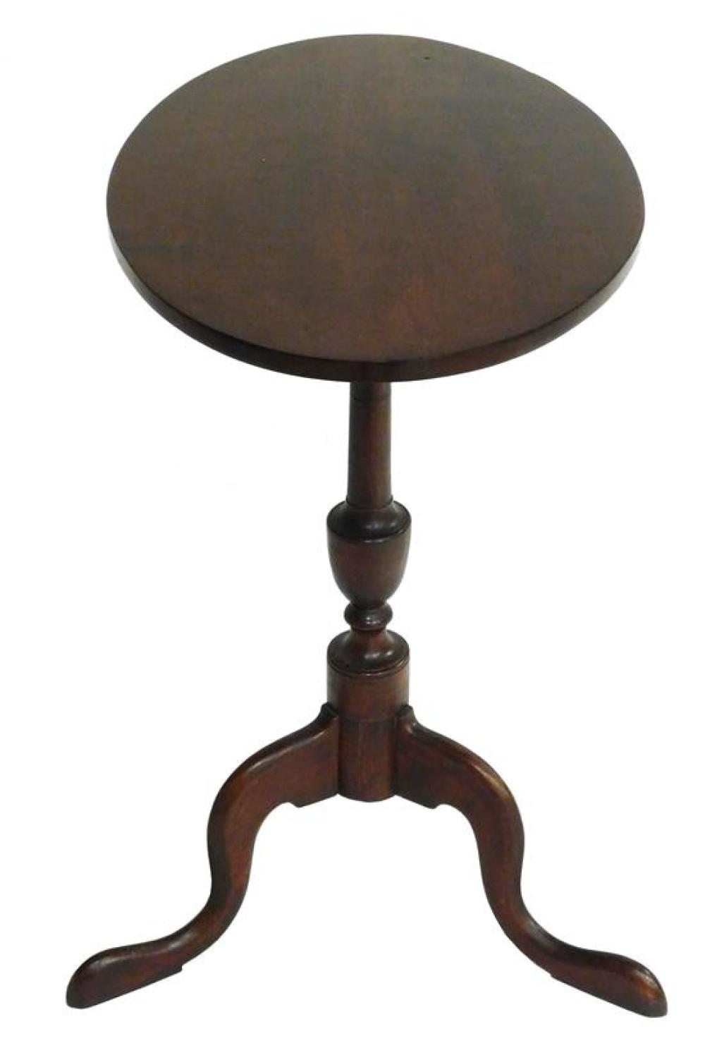 NEW ENGLAND CANDLESTAND, C. 1800,