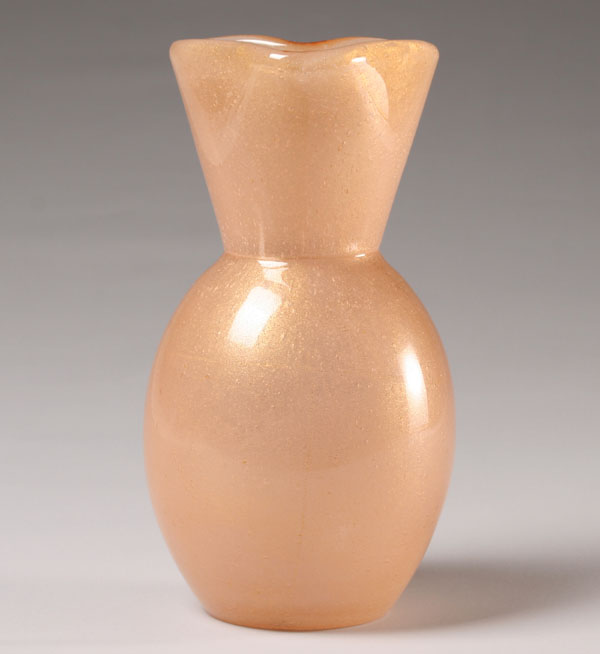 Seguso Vetri d Arte Bollicine vase  4fc36