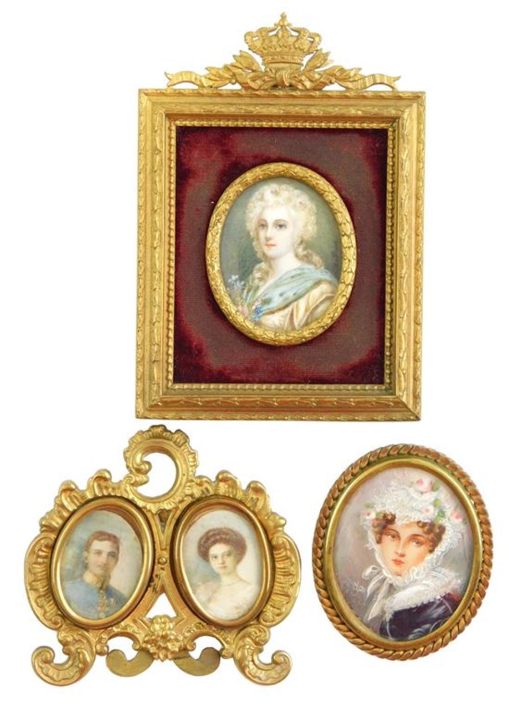 MINIATURE: FOUR MINIATURES, TWO WOMEN