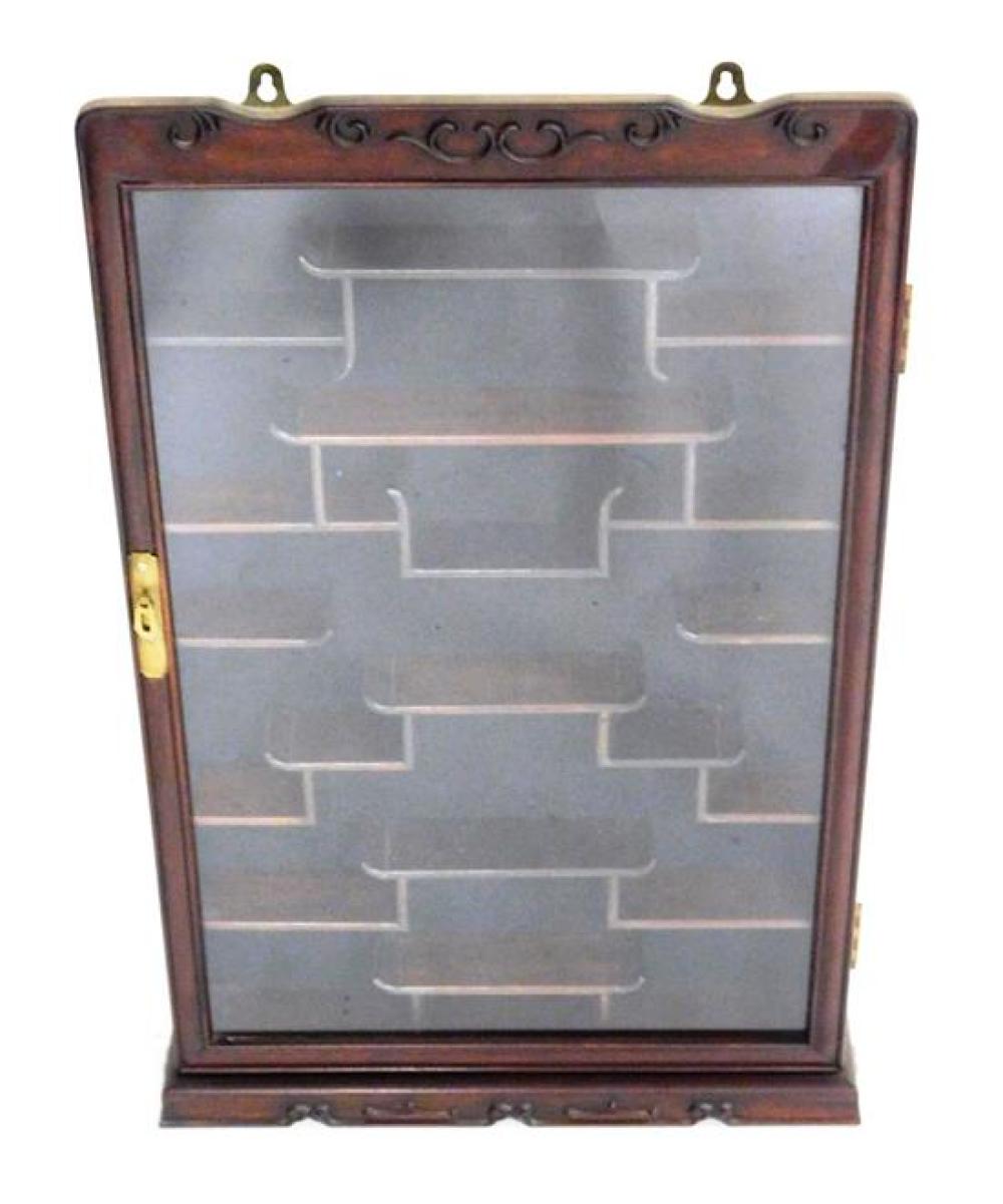 ASIAN ASIAN STYLE CURIO WALL DISPLAY 31da65