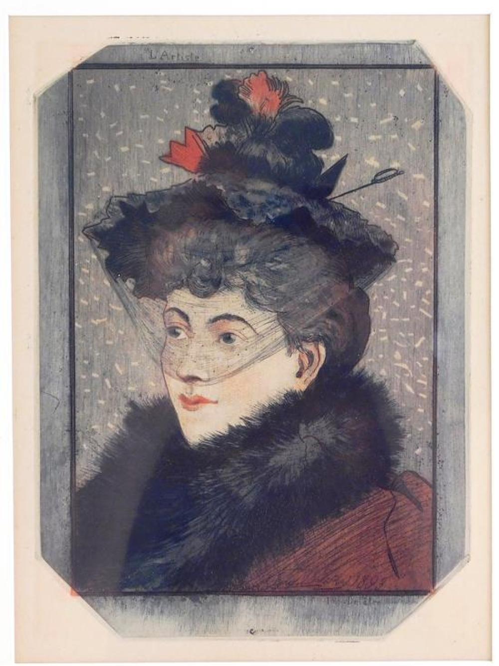 EUGèNE DELATRE (FRANCE) 1864-1938.