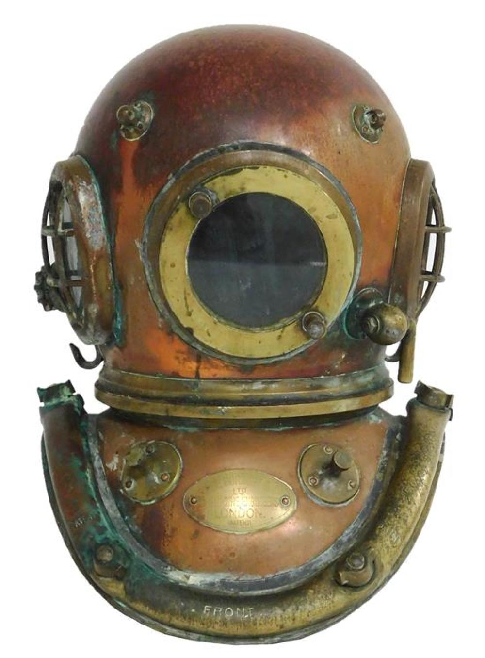 BRITISH DEEP SEA DIVERS HELMET BY SIEBE