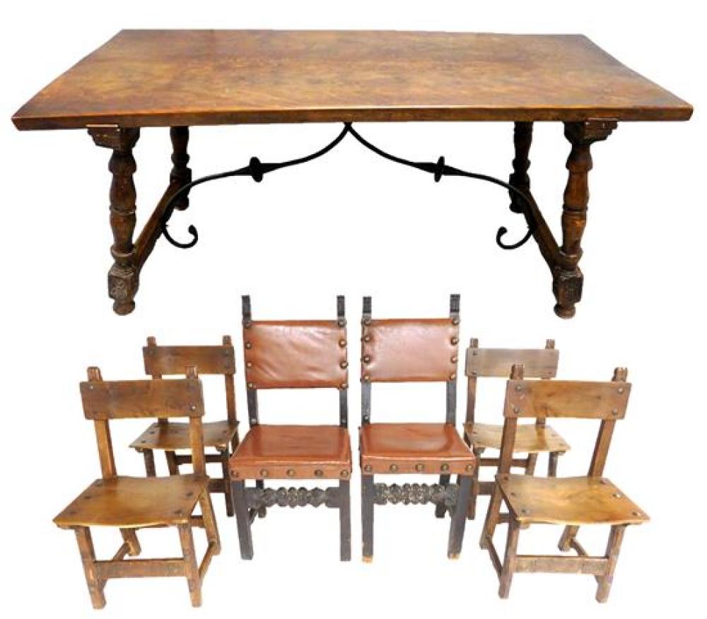 SPANISH BAROQUE STYLE DINING TABLE 31dbc1