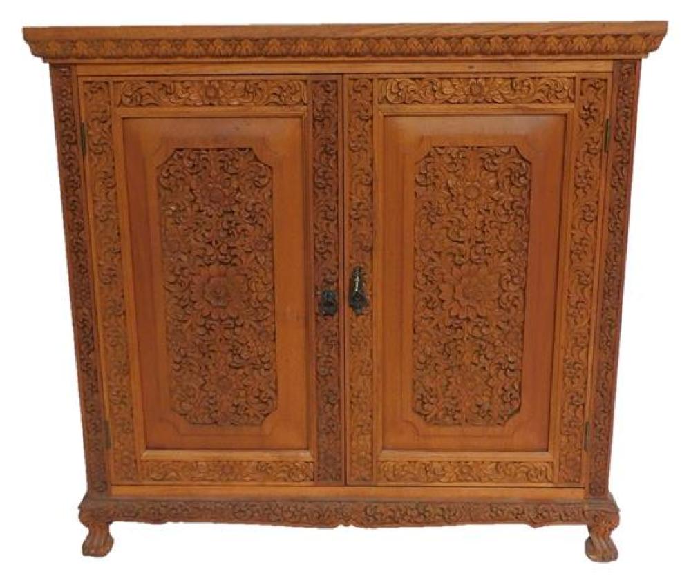 ASIAN: INDONESIAN CUPBOARD, WITH