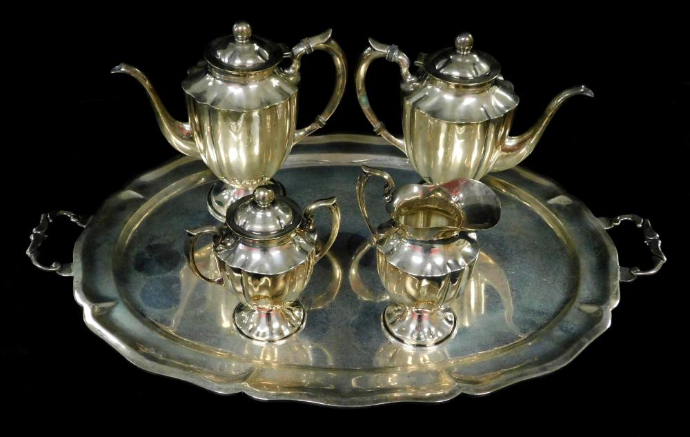 STERLING MEXICAN TEA SERVICE  31dc56