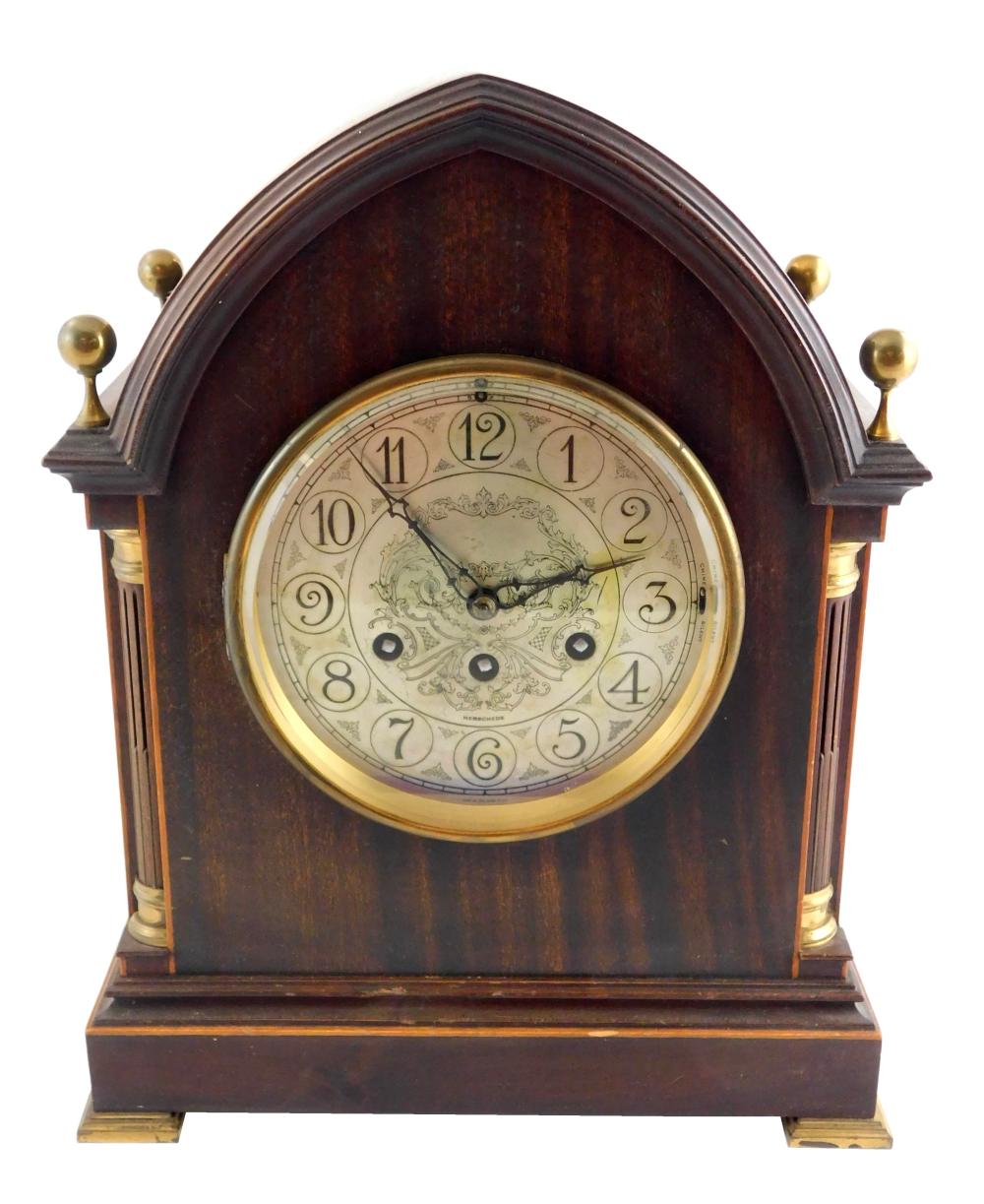 CLOCK: HERSCHEDES BEEHIVE MANTLE