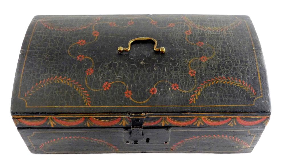 DOCUMENT BOX, MID-19TH C. OR LATER,