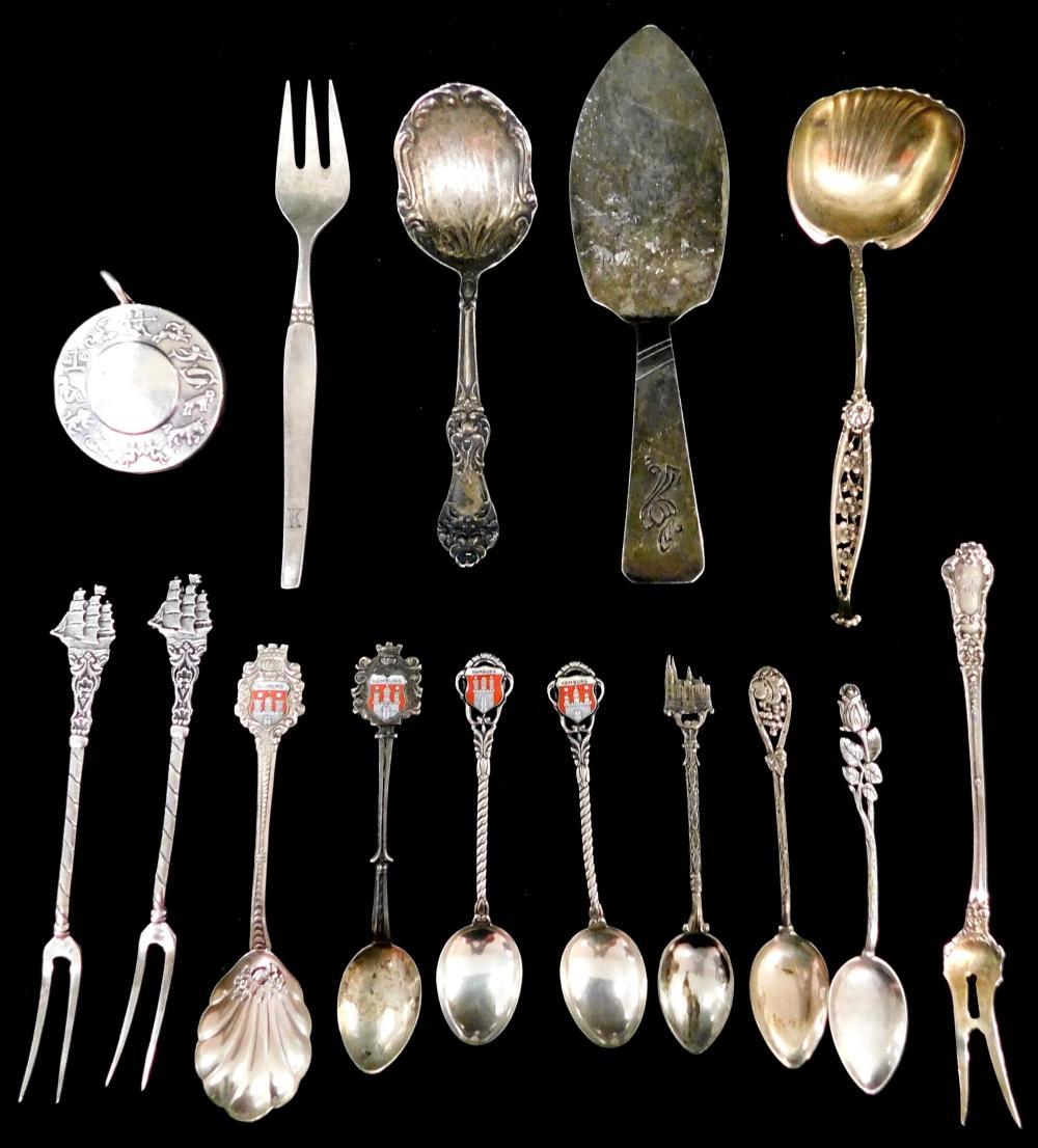 SILVER FIFTEEN PIECES OF MISCELLANEOUS 31dd53