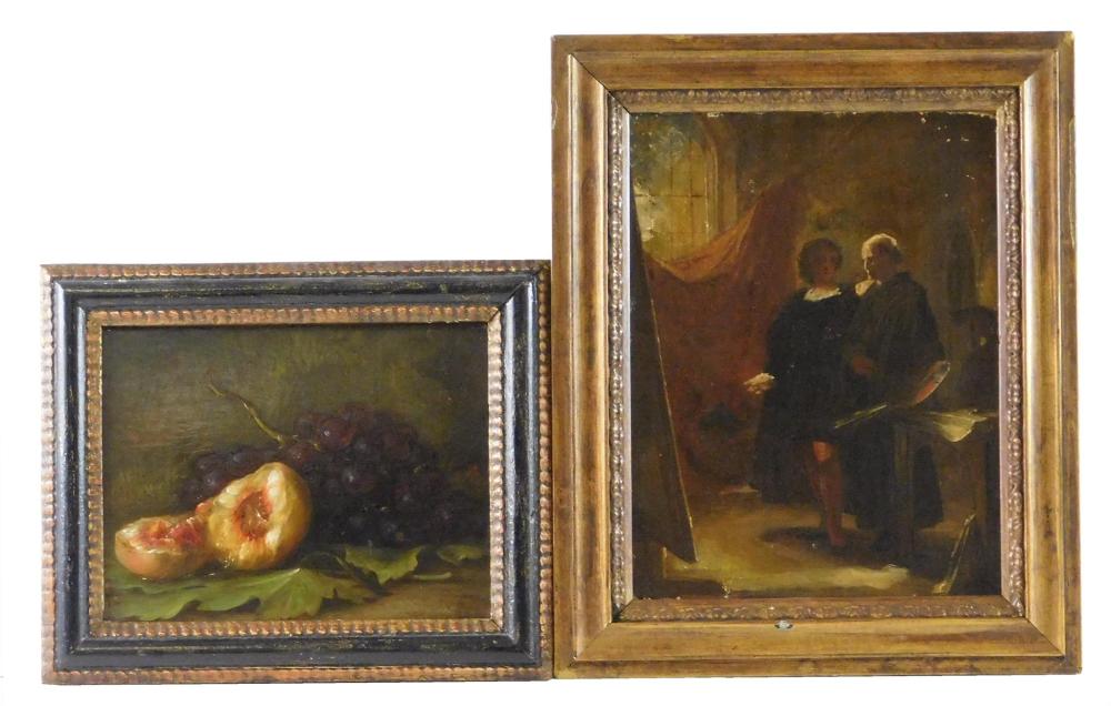 UNKNOWN ARTISTS, TWO PIECES, BOTH