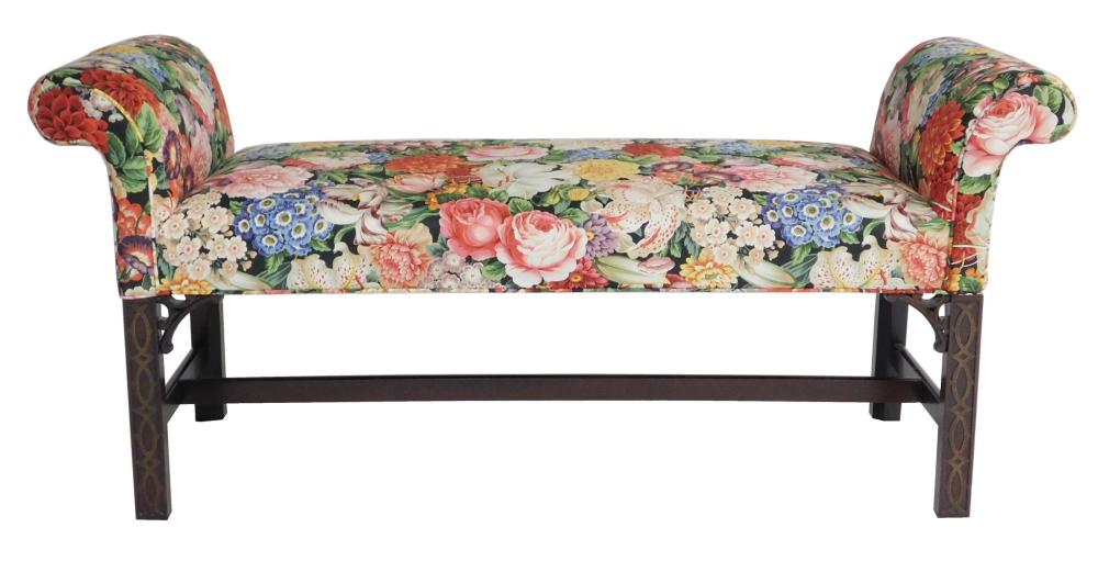 KARGES UPHOLSTERED BENCH WITH BLIND