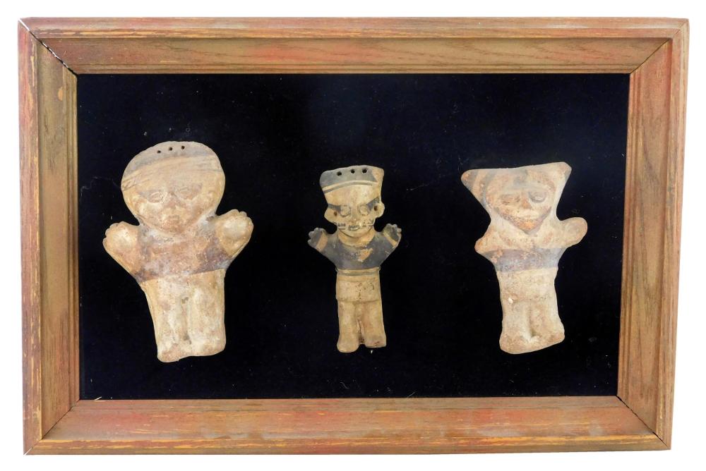 PRE-COLUMBIAN: THREE SMALL CHANCAY