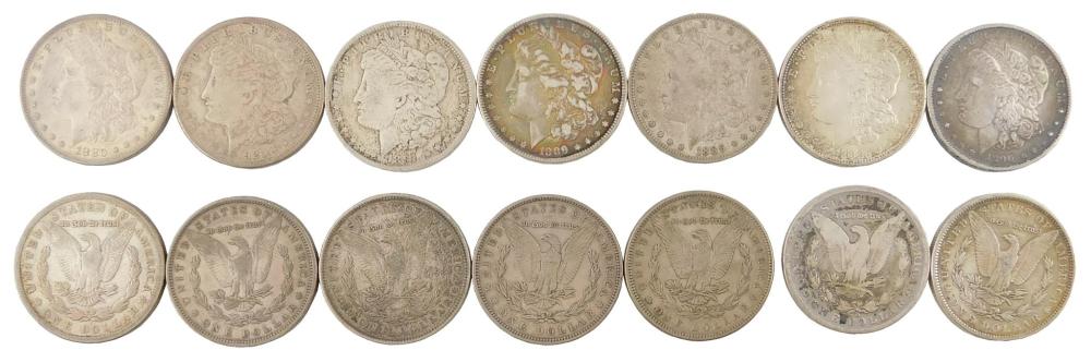 COINS: LOT OF FOURTEEN [14] COMMON