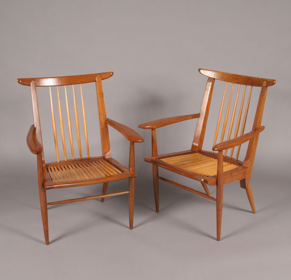 George Nakashima open arm chairs  4fca2
