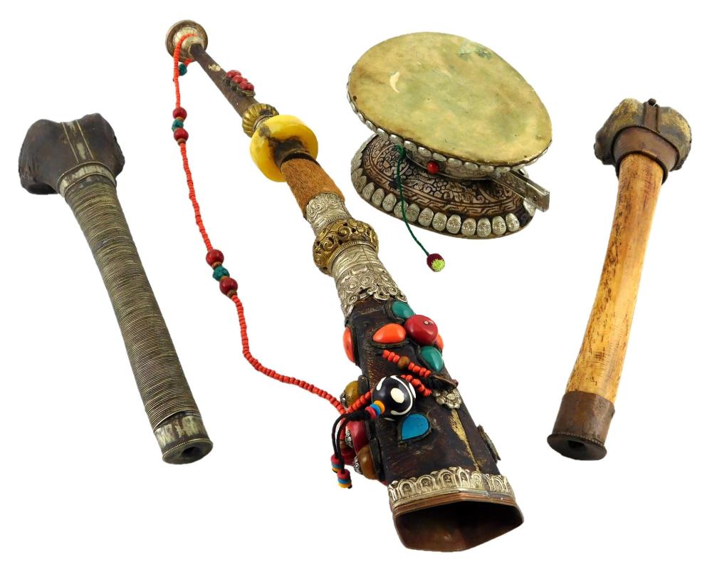 TRIBAL TIBETAN INSTRUMENTS FOUR 31dec7