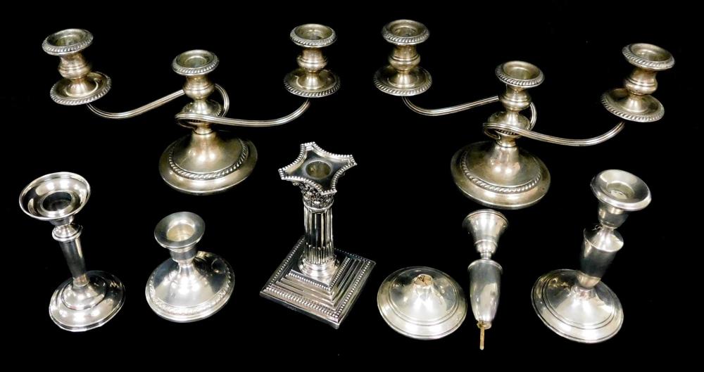 STERLING WEIGHTED CANDLEHOLDERS  31df5d