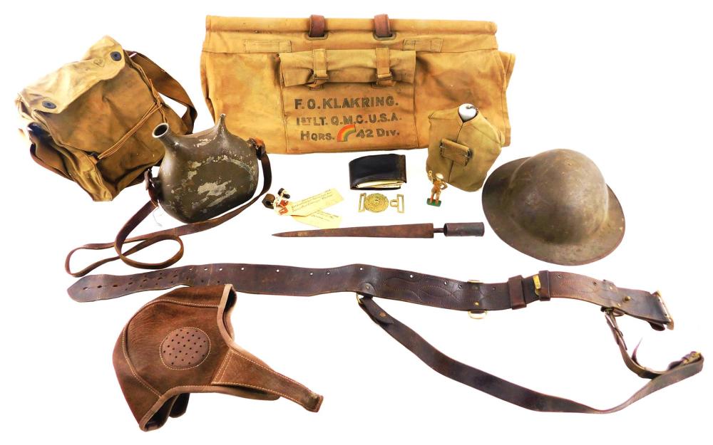 COLLECTION OF WWI ERA FIELD GEAR  31df9f