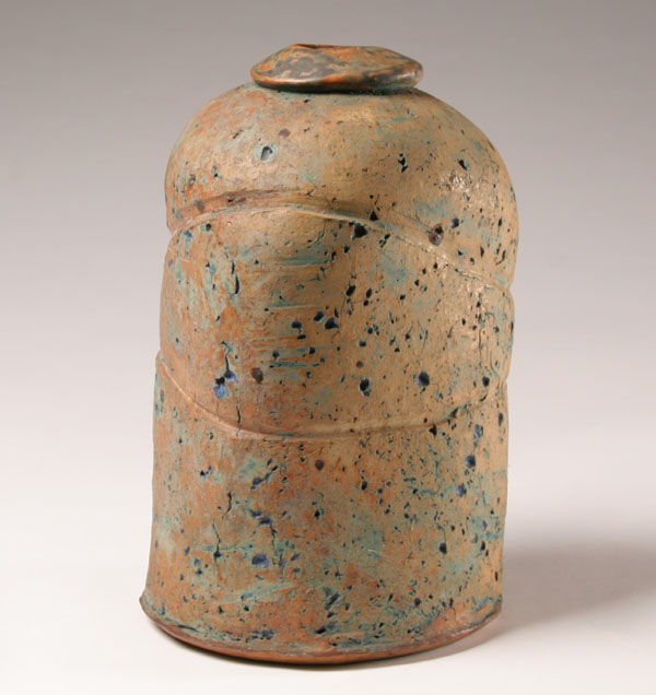 Hand thrown modern pottery vase  4fcd4