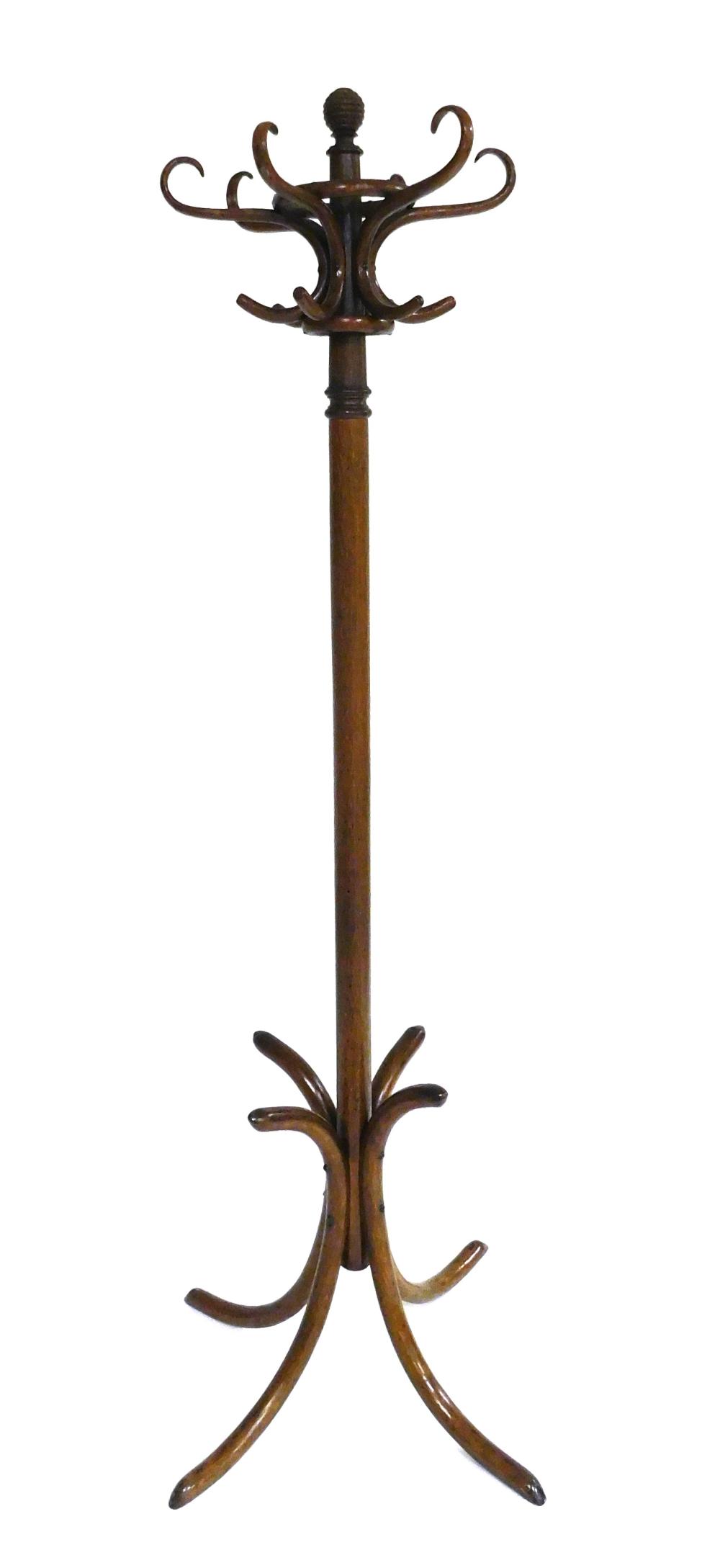 THONET BENTWOOD HALL COAT RACK  31e0f1