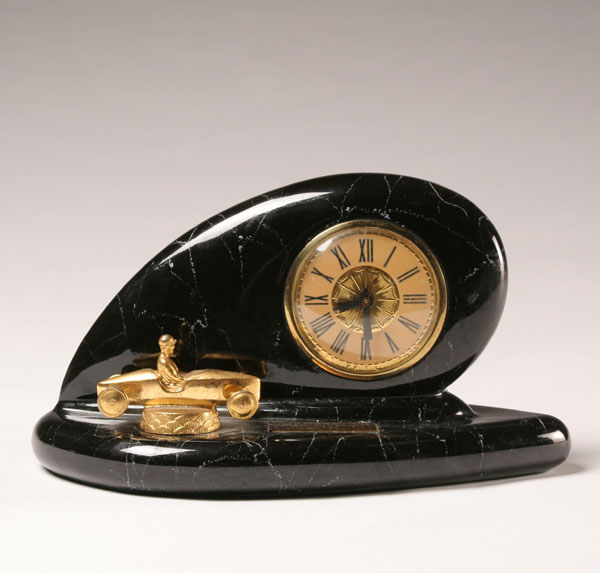 Lanshire electric clock; aero form