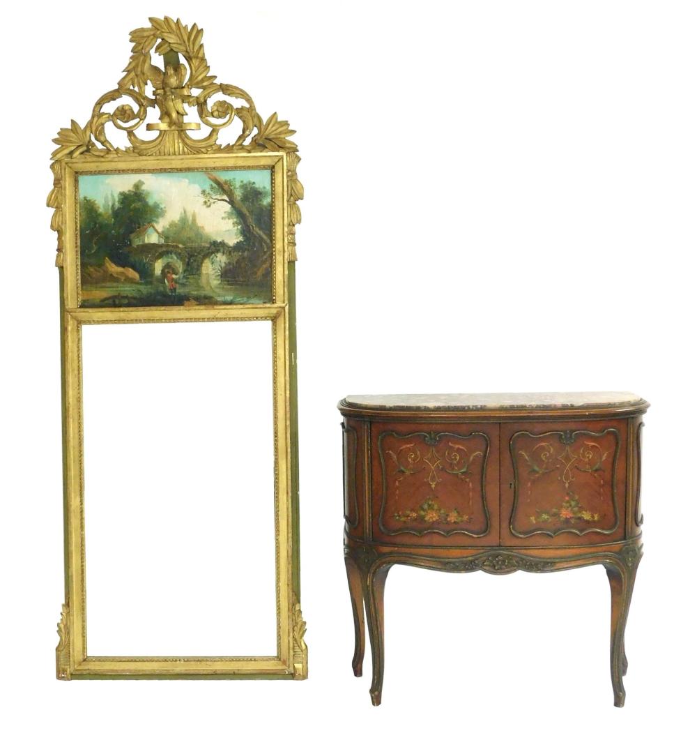 TRUMEAU MIRROR AND FRENCH STYLE 31e1aa