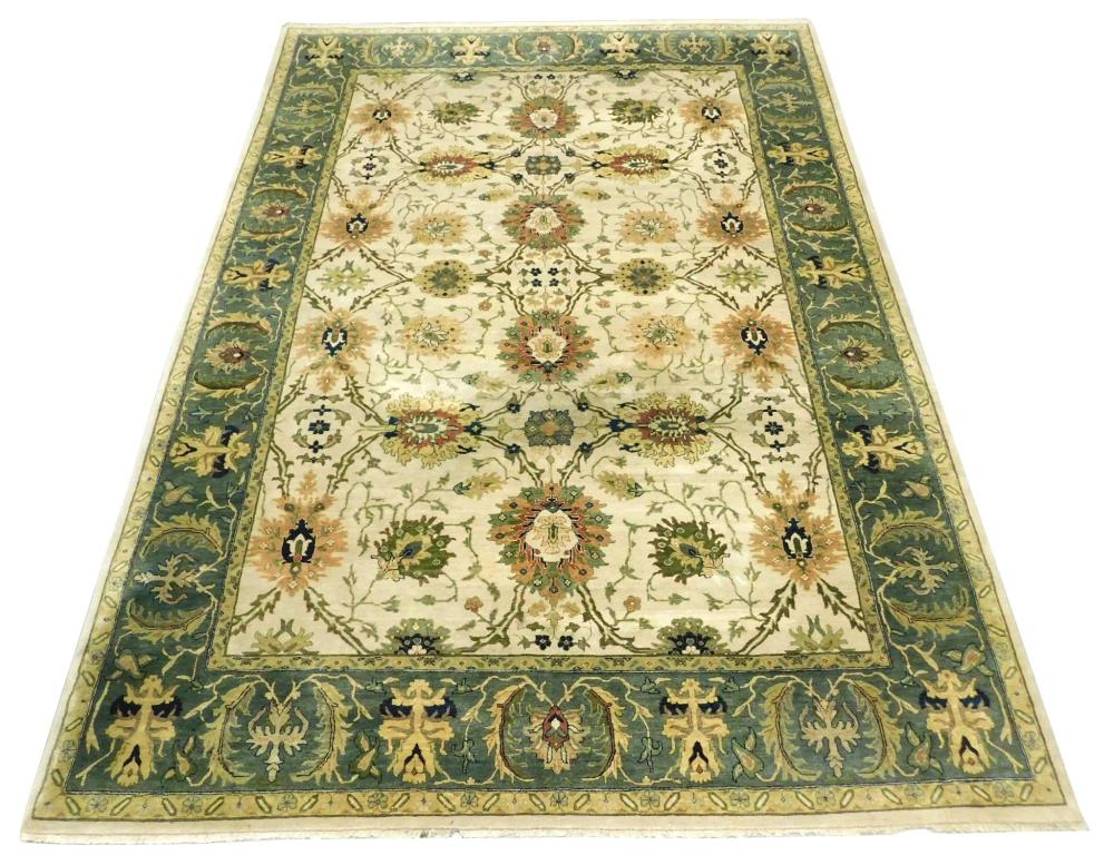 RUG: PERSIAN PATTERN CARPET, 9'