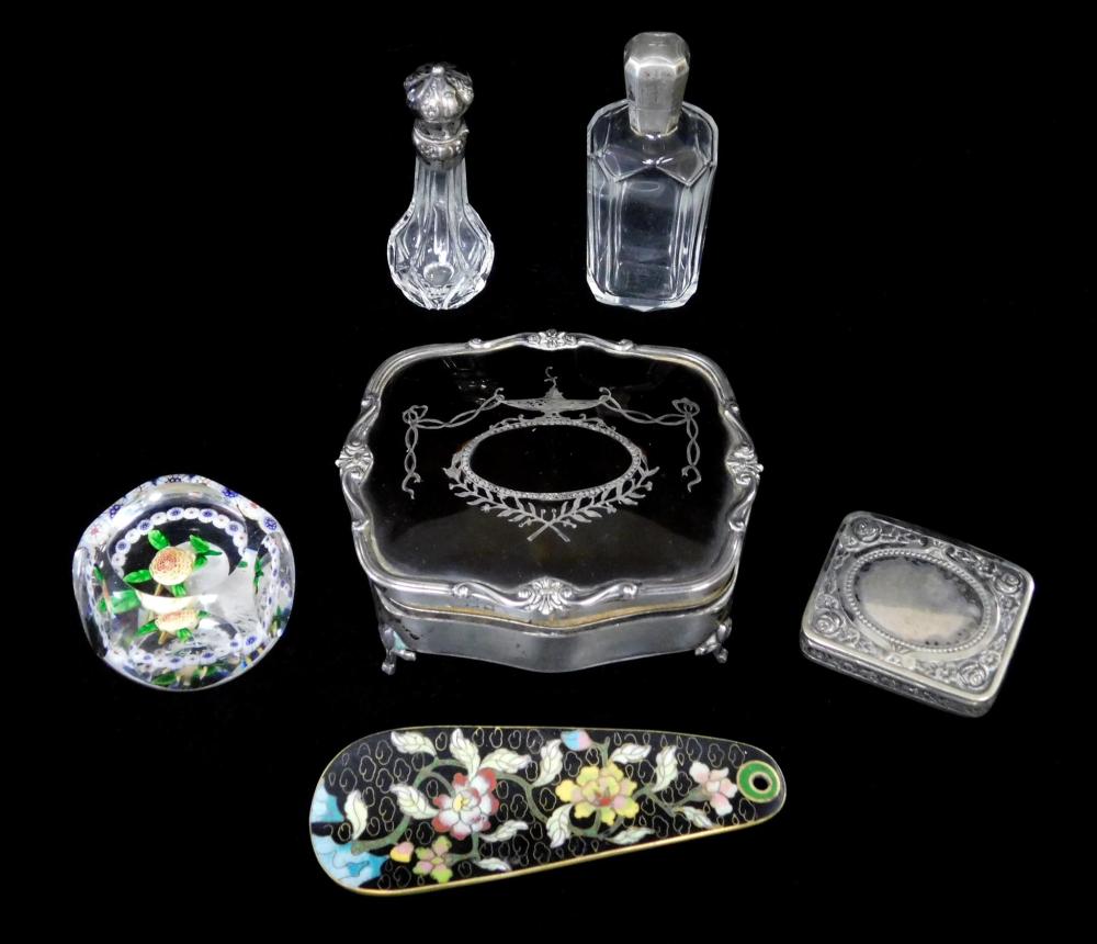 19TH/ 20TH C. VANITY ITEMS, SOME