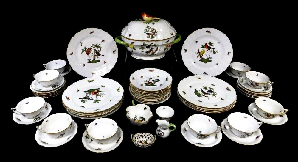 CHINA HEREND PORCELAIN ROTHSCHILD 31e270