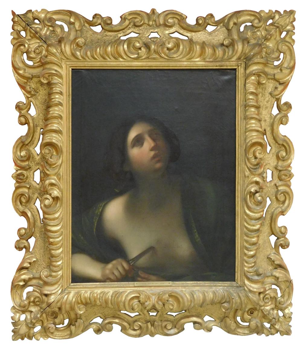 OIL PORTRAIT, ARTIST UNKNOWN,1855,